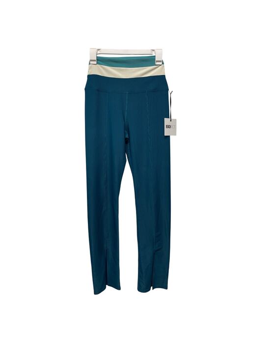 Beach Riot Pants - Beach Riot Amalfi pants legging crystal coast blue colorblock size medium NWT